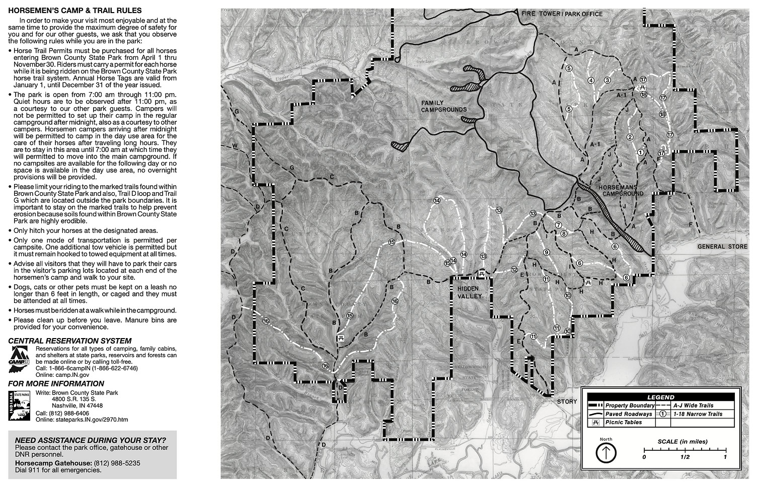 Brown County State Park Horse Trails